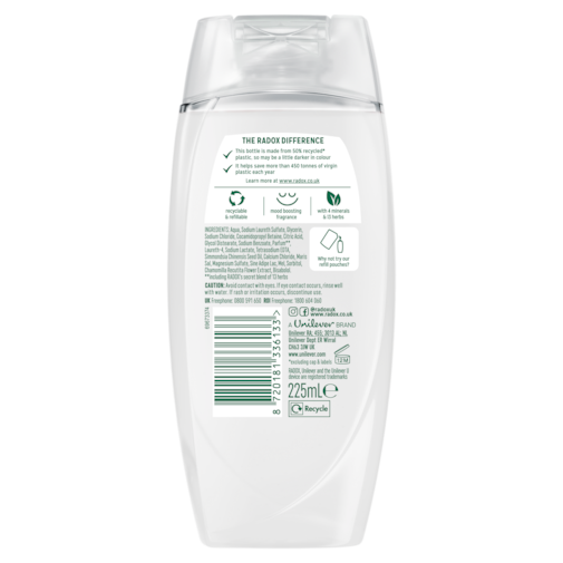 Radox Feel Moisturised Shower Gel 225ml with Chamomile & Oat