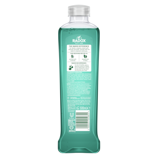 Radox Stress Relief Bath Soak 500ml with Rosemary & Eucalyptus