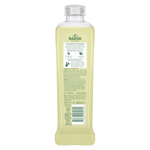 Radox Feel Pampered Bath Soak 500ml with Shea Butter & Ginger