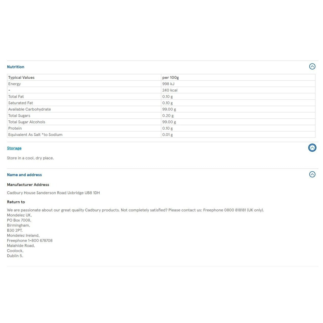 Halls Cherry Sugar Free Menthol Sweets, Clearing Menthol Action, Long-Lasting Freshness, 20 x 32g Pack