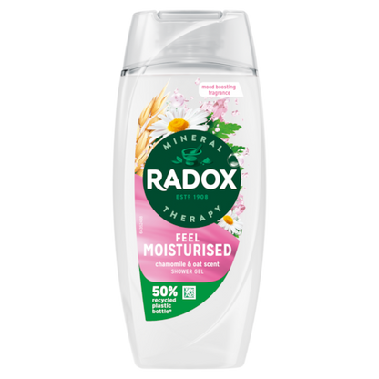 Radox Feel Moisturised Shower Gel 225ml with Chamomile & Oat