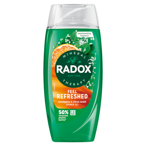 Radox Feel Refreshed Shower Gel 225ml with Eucalyptus & Citrus