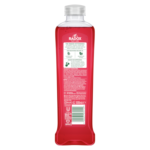 Radox Muscle Therapy Bath Soak 500ml with Black Pepper & Ginseng