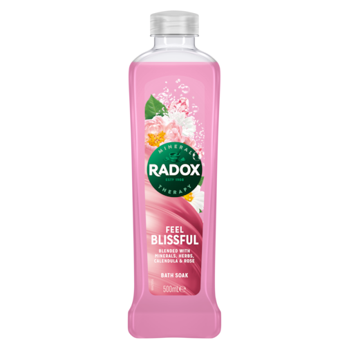 Radox Feel Blissful Bath Soak 500ml with Calendula & Rose