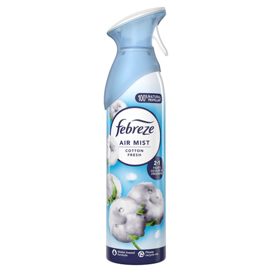 Febreze Air Mist Cotton Fresh Air Freshener 185ml