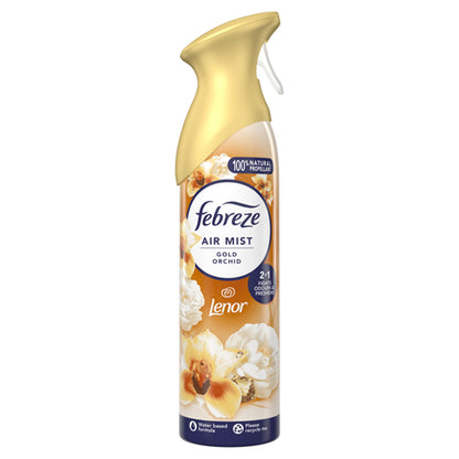 Febreze Air Mist Gold Orchid Air Freshener 185ml