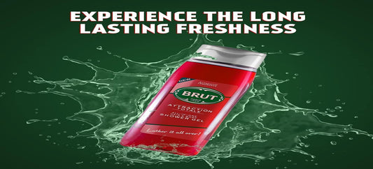 Brut All in One Attraction Totale Hair & Body Shower Gel 500ml