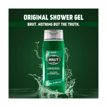 Brut All in One Original Hair & Body Shower Gel 500ml