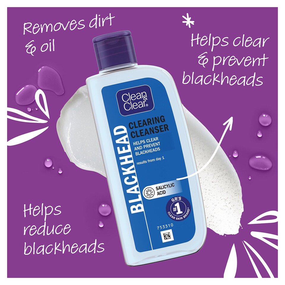 Clean & Clear Blackhead Clearing Cleanser 200ml