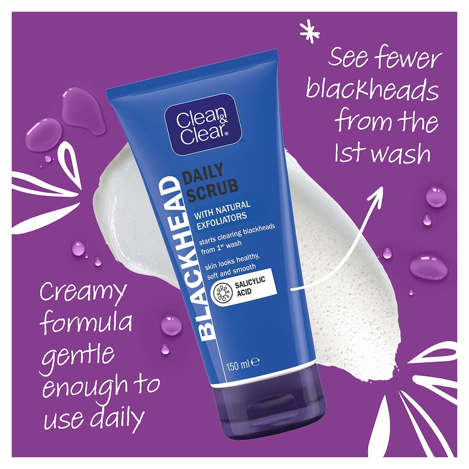 Clean & Clear Blackhead Clearing Daily Scrub 150ml
