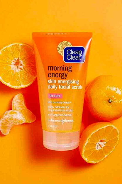 Clean & Clear Morning Energy Skin Energising Daily Facial Scrub 150ml